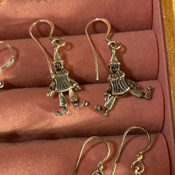 Musical Note Sterling Earrings - Picture 5 of 7